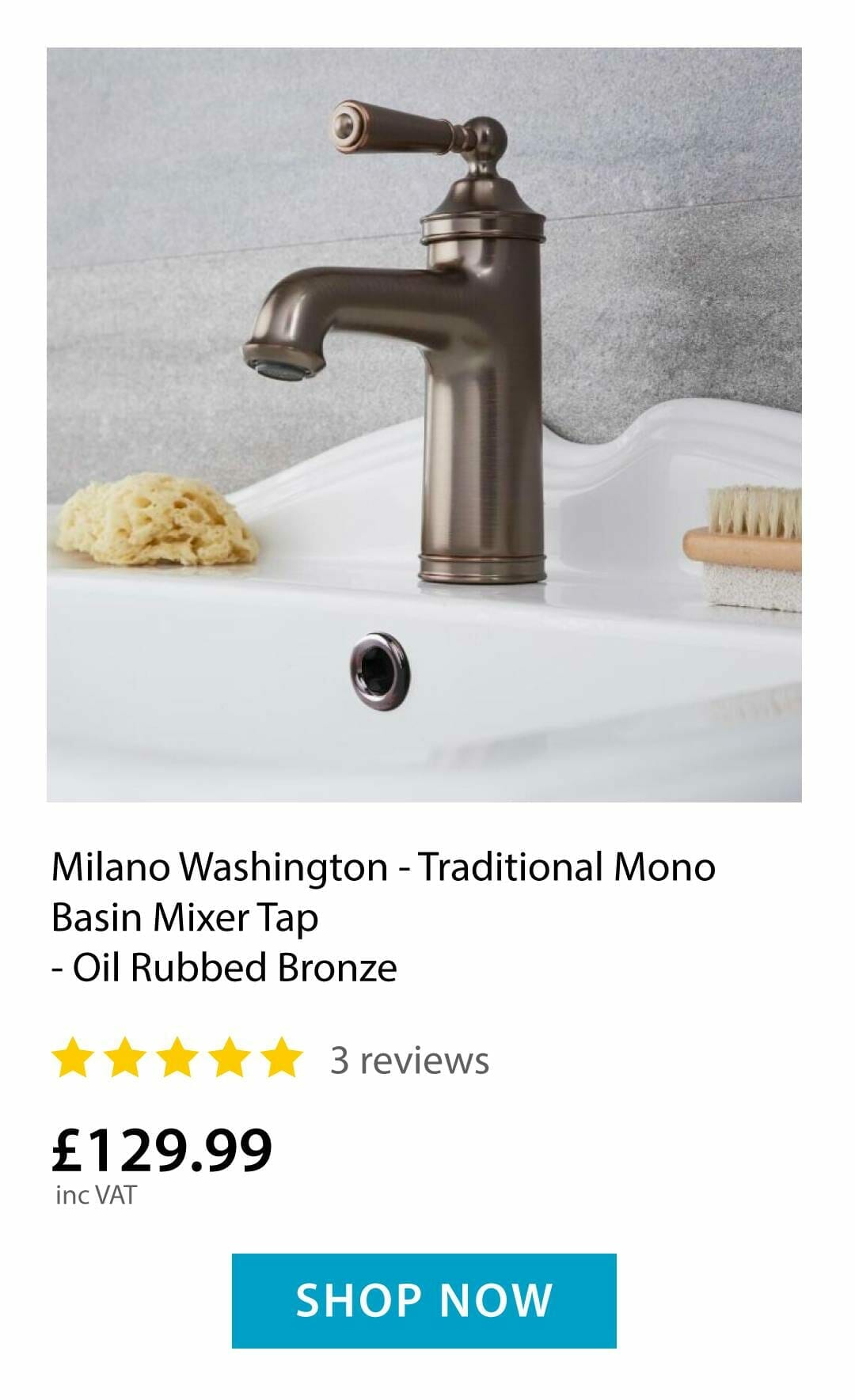 bronze traditional tap