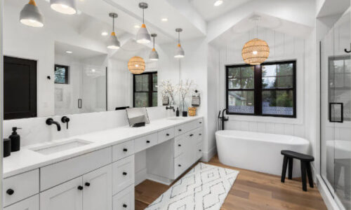 Modern Luxury Bathroom Design Projects by Fox-Nahem Associates